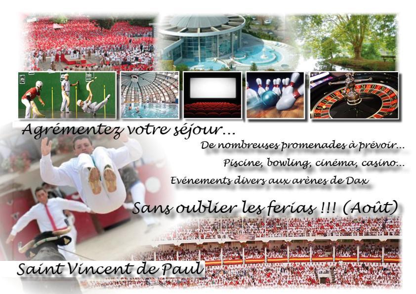 Dax Location Maison Avec Spa Saint-Vincent-de-Paul  Eksteriør bilde
